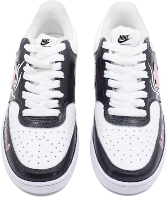 나이키 커스텀 코트 비전 로우 '블랙 핑크 그래피티' (79 characters) DH2987-101-458106 Shop 나이키 커스텀 코트 비전 로우 '블랙 핑크 그래피티' (79 characters) DH2987-101-458106