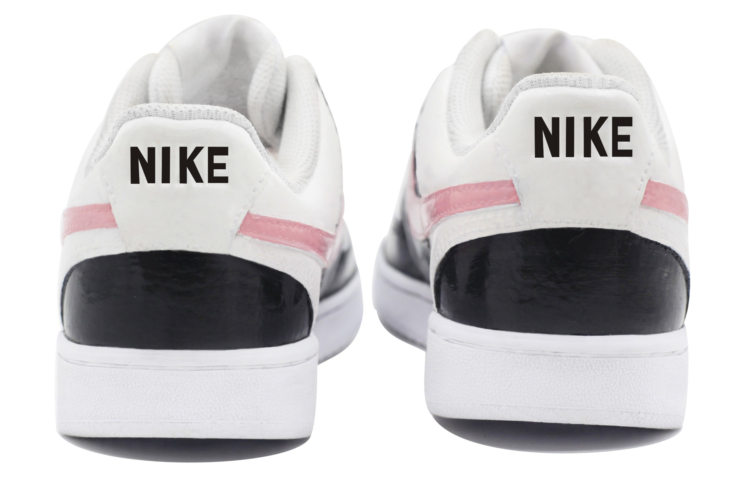 [Custom Shoes] Nike Court Vision Low 'Black Pink Graffiti' 圖 5