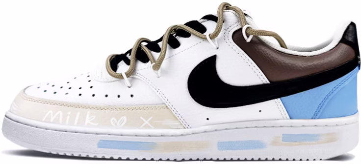 custom-shoes-nike-court-vision-low-cow-print-lightning