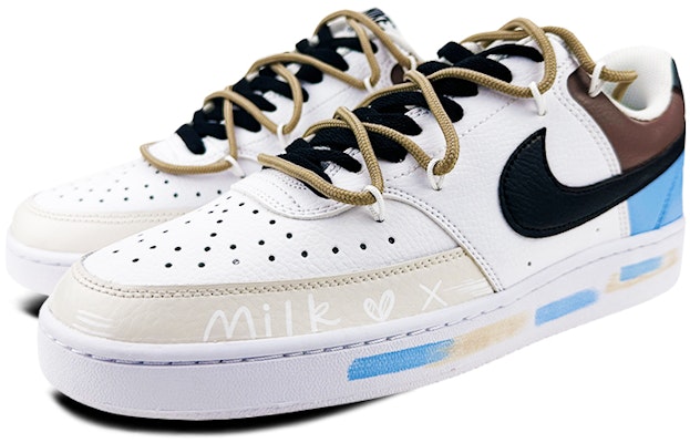 【定制鞋款】耐克Court Vision Low “奶牛纹闪电” CD5463-101(Team47-男款c奶牛SBOX) Lookbook 【定制鞋款】耐克Court Vision Low “奶牛纹闪电” CD5463-101(Team47-男款c奶牛SBOX)