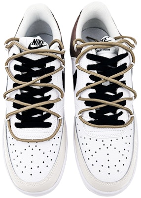 【定制鞋款】耐克Court Vision Low “奶牛纹闪电” CD5463-101(Team47-男款c奶牛SBOX) Shop 【定制鞋款】耐克Court Vision Low “奶牛纹闪电” CD5463-101(Team47-男款c奶牛SBOX)