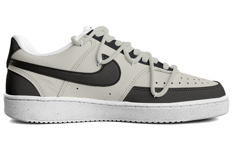 Order [Zapatillas Personalizadas] Nike Court Vision Low 'Custom Wind Chaser Negro Gris' DH2987-101-444157