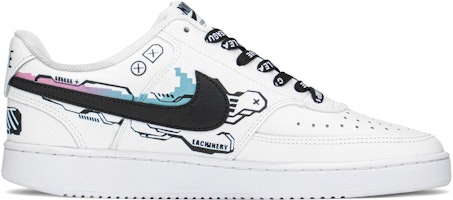 【定制球鞋】Nike Court Vision 1 Low 情人節禮盒 解構 賽博機械 低幫 板鞋 男款 藍粉黑白 Order 【定制球鞋】Nike Court Vision 1 Low 情人節禮盒 解構 賽博機械 低幫 板鞋 男款 藍粉黑白