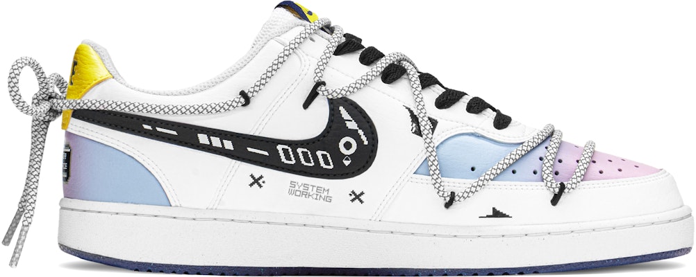 나이키 커스텀 코트 비전 로우 '사이버펑크 블루핑크' DH2987-103(TeamA-赛博棉花糖蓝S-BOX) Order 나이키 커스텀 코트 비전 로우 '사이버펑크 블루핑크' DH2987-103(TeamA-赛博棉花糖蓝S-BOX)