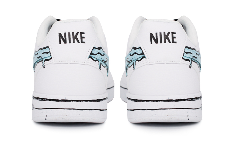 [Custom Shoes] Nike Court Vision Low 'Diamond Blue Swoosh' 圖 4