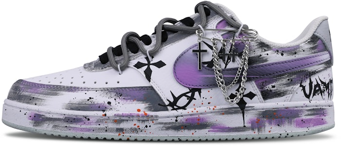 나이키 커스텀 고딕 그라피티 (블랙/퍼플) DH2987-110(Team195-男款暗黑纪元) Buy 나이키 커스텀 고딕 그라피티 (블랙/퍼플) DH2987-110(Team195-男款暗黑纪元)