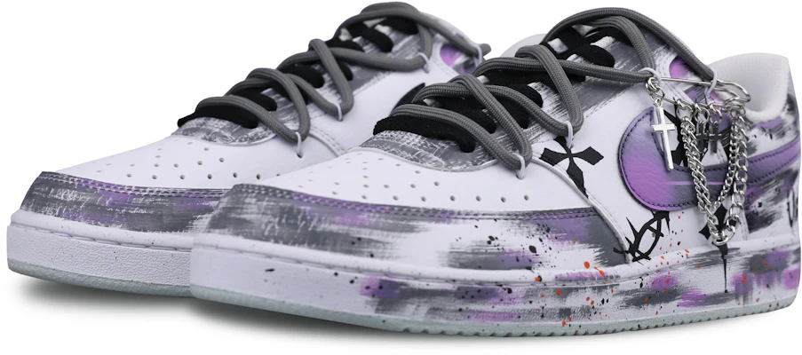 나이키 커스텀 고딕 그라피티 (블랙/퍼플) DH2987-110(Team195-男款暗黑纪元) Shop 나이키 커스텀 고딕 그라피티 (블랙/퍼플) DH2987-110(Team195-男款暗黑纪元)