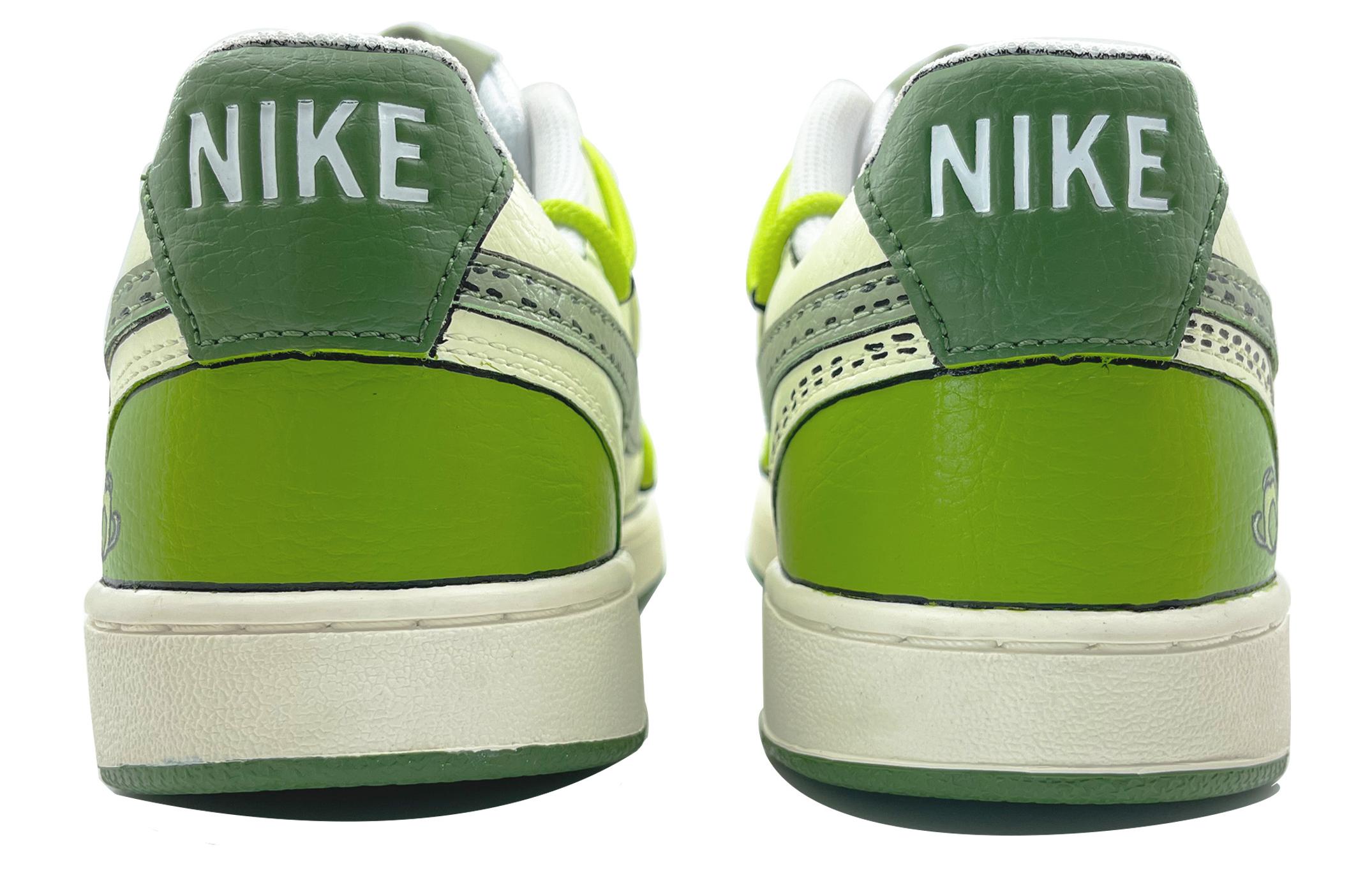 [Custom Shoes] Nike Court Vision Low 'Graffiti Matcha Green' 圖 4