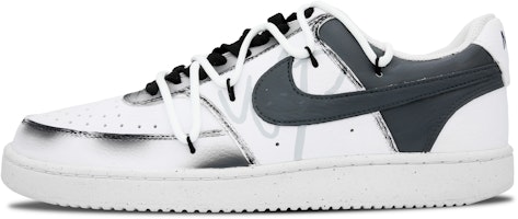 【定製籃球鞋】Nike Court Vision 1 獨行 特殊包裝 小眾潮流 漸變噴繪 低筒 板鞋 男款 灰色 Order 【定製籃球鞋】Nike Court Vision 1 獨行 特殊包裝 小眾潮流 漸變噴繪 低筒 板鞋 男款 灰色