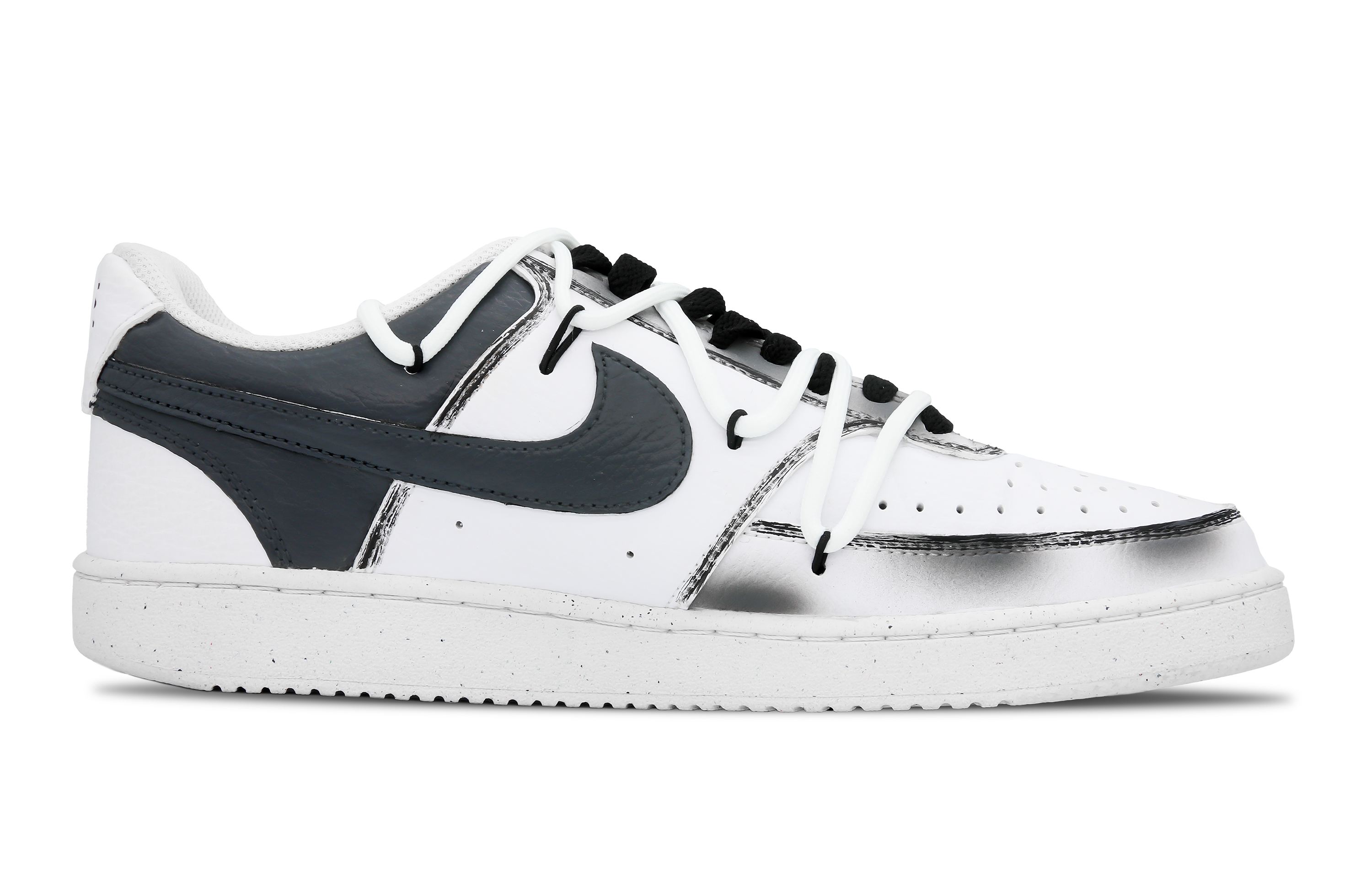 Lookbook [Custom Shoes] Nike Court Vision Low 'Grey Gradient'