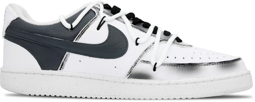 【定製籃球鞋】Nike Court Vision 1 獨行 特殊包裝 小眾潮流 漸變噴繪 低筒 板鞋 男款 灰色 Lookbook 【定製籃球鞋】Nike Court Vision 1 獨行 特殊包裝 小眾潮流 漸變噴繪 低筒 板鞋 男款 灰色