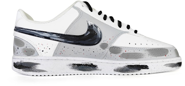 나이키 커스텀 코트 비전 로우 '회색 잉크 학' (72 characters) DH2987-101(Team209-男款仙墨飞羽) Lookbook 나이키 커스텀 코트 비전 로우 '회색 잉크 학' (72 characters) DH2987-101(Team209-男款仙墨飞羽)