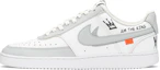 Buy 【客製化球鞋】Nike Court Vision 1 禮盒 男孩快樂 低筒 板鞋 男款 灰白