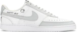 Order 【客製化球鞋】Nike Court Vision 1 禮盒 男孩快樂 低筒 板鞋 男款 灰白