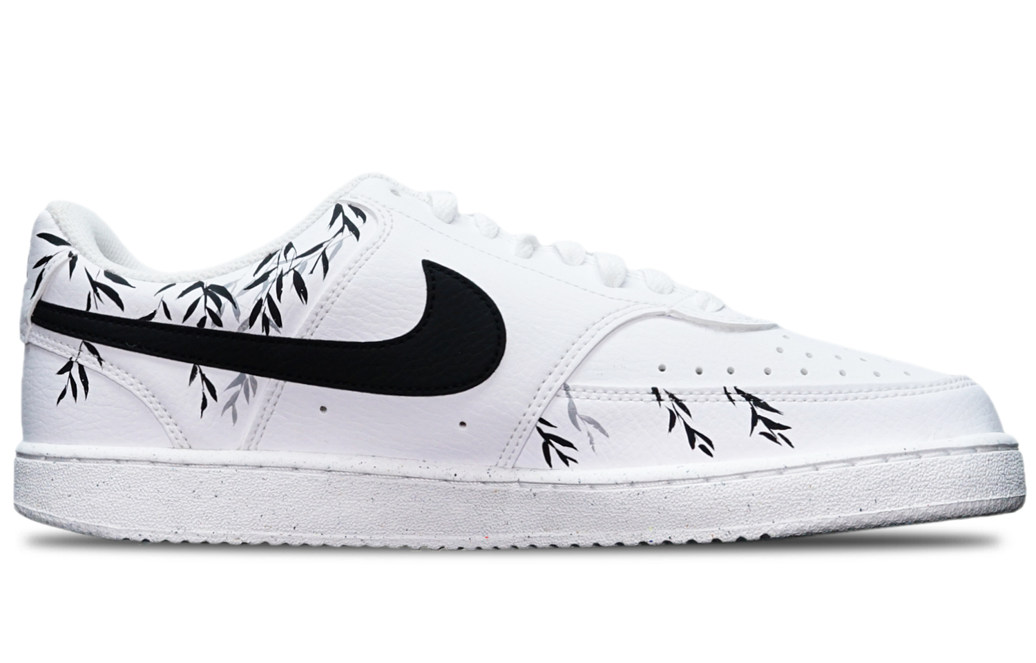 [Custom Shoes] Nike Court Vision Low 'Ink Brushstroke Momentum' 圖 2