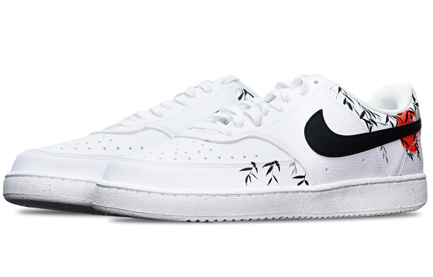 [Custom Shoes] Nike Court Vision Low 'Ink Brushstroke Momentum' 圖 3