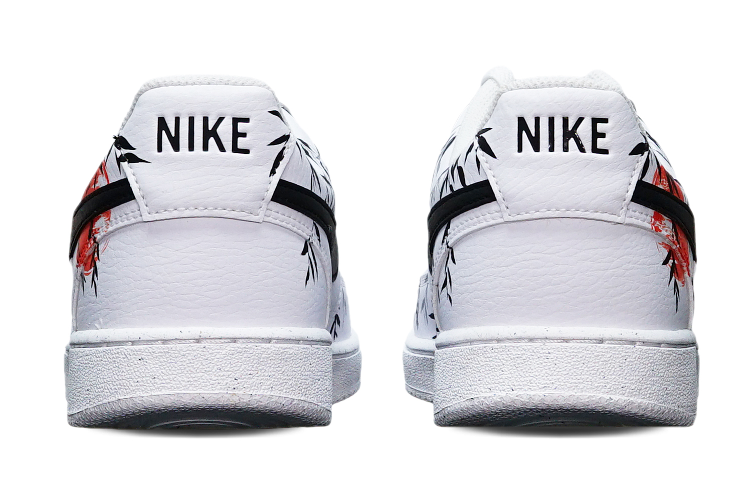 [Custom Shoes] Nike Court Vision Low 'Ink Brushstroke Momentum' 圖 4