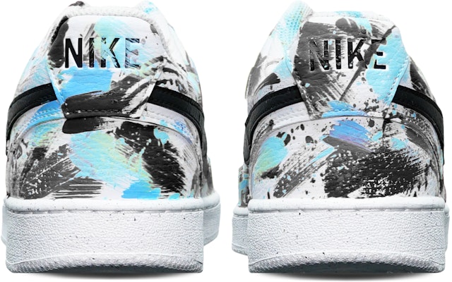 나이키 커스텀 잉크 그라피티 코트 비전 로우 DH2987-101(TeamT-中国风水墨涂鸦黑白蓝QD) Shop 나이키 커스텀 잉크 그라피티 코트 비전 로우 DH2987-101(TeamT-中国风水墨涂鸦黑白蓝QD)