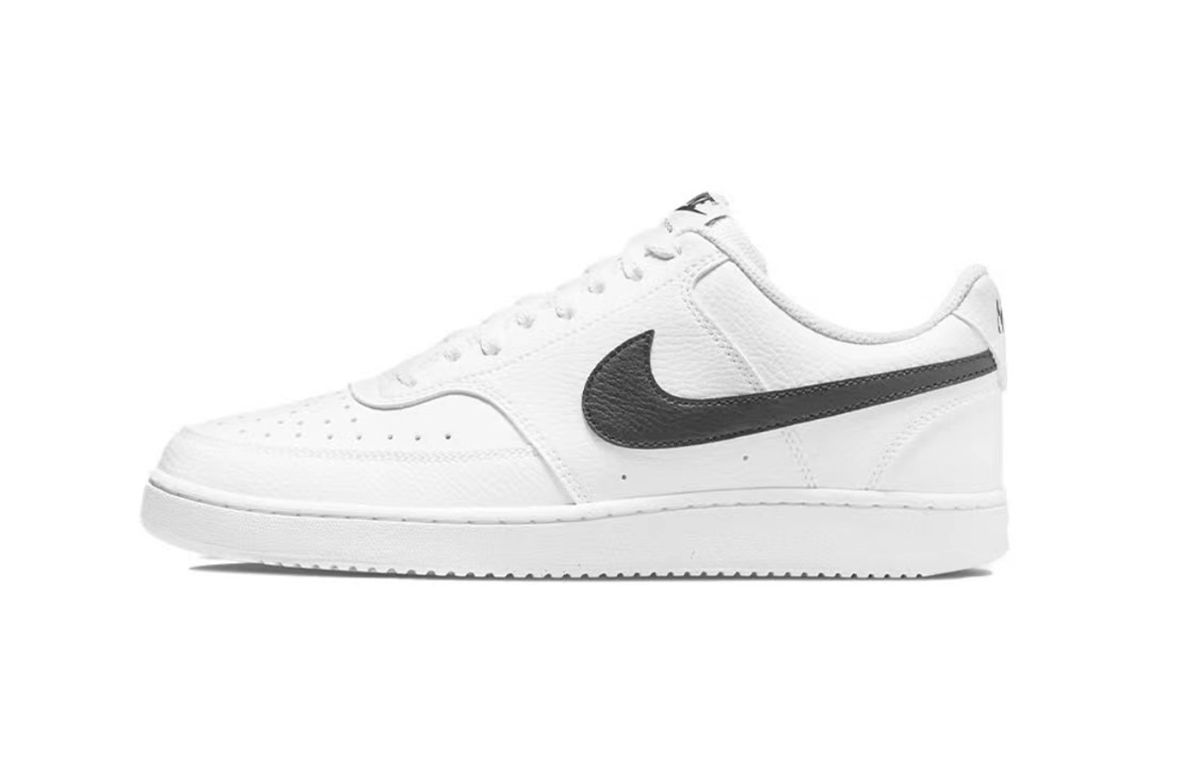 Sizing 【訂製球鞋】【現貨】 Nike Court Vision 1 Low 笑臉字母 潑墨 塗鴉 簡約百搭 低筒 板鞋 男款 白黑