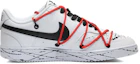 Order Zapatillas Nike Court Vision Low 'Manchas Blanco Rojo Negro' CD5463-101(Team10-泼墨男白红黑QD)
