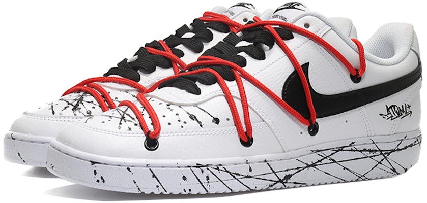 Zapatillas Nike Court Vision Low 'Manchas Blanco Rojo Negro' CD5463-101(Team10-泼墨男白红黑QD) Lookbook Zapatillas Nike Court Vision Low 'Manchas Blanco Rojo Negro' CD5463-101(Team10-泼墨男白红黑QD)