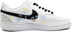 Order 나이키 커스텀 코트 비전 로우 '무의식 낙서' (Nike Custom Court Vision Low '무의식 낙서') DH2987-101(Team28-男款无意识涂鸦)