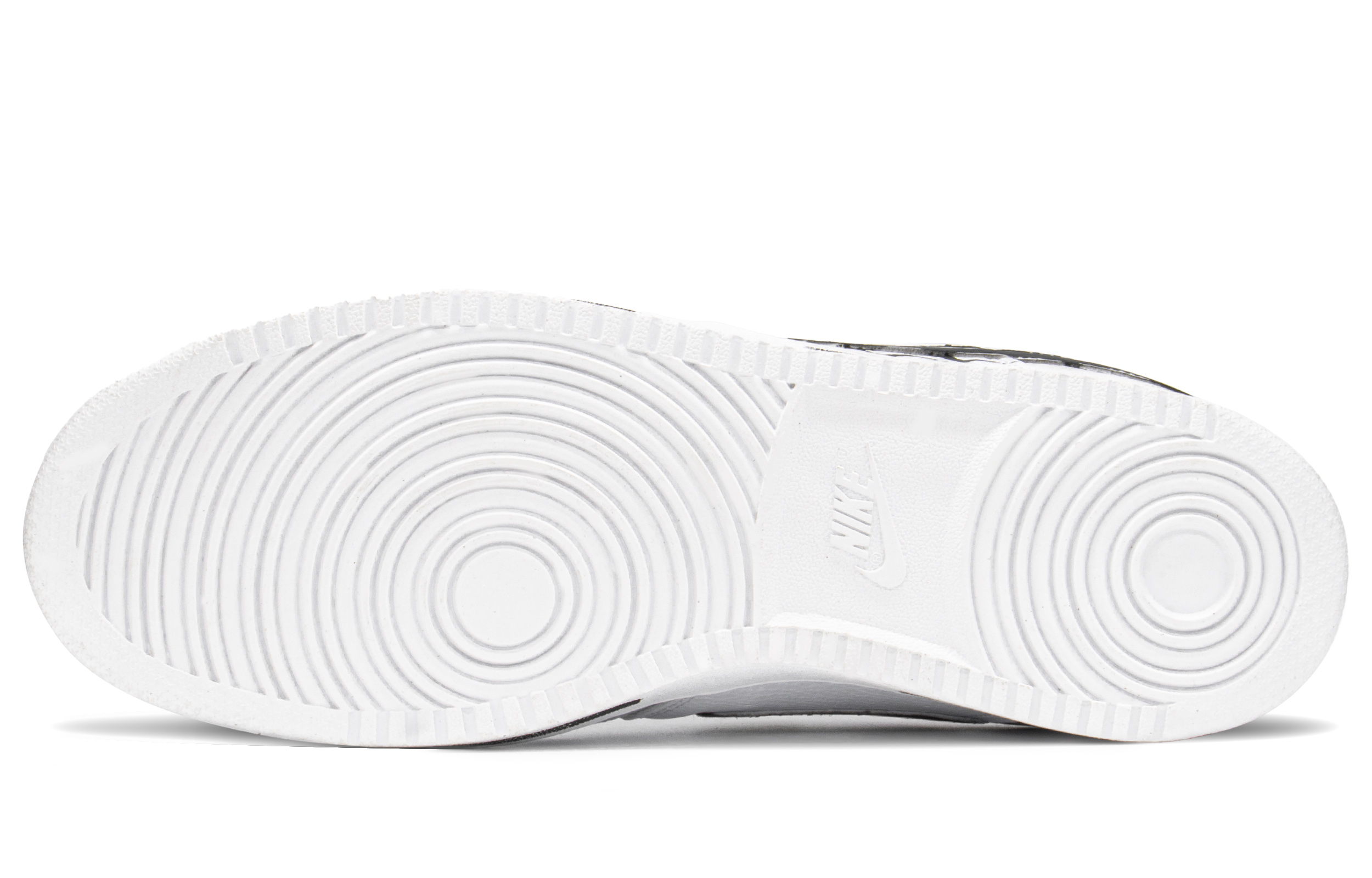 Shop [定制鞋] 耐克Court Vision Low '毒液黑白特别版' CD5463-101(TeamA-CV男毒液S-BOX)