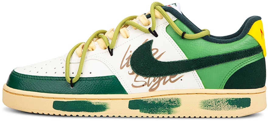 나이키 커스텀 코트 비전 미드 '그린/화이트 - 해체 스트랩' FD0320-133(TeamF-户外街头) Buy 나이키 커스텀 코트 비전 미드 '그린/화이트 - 해체 스트랩' FD0320-133(TeamF-户外街头)