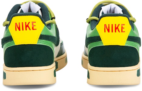 ナイキ コートビジョン ミッド 'グリーンホワイト - デコンストラップ' カスタムシューズ FD0320-133(TeamF-户外街头) Purchase ナイキ コートビジョン ミッド 'グリーンホワイト - デコンストラップ' カスタムシューズ FD0320-133(TeamF-户外街头)