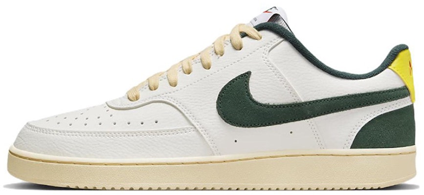 나이키 커스텀 코트 비전 미드 '그린/화이트 - 해체 스트랩' FD0320-133(TeamF-户外街头) Details for 나이키 커스텀 코트 비전 미드 '그린/화이트 - 해체 스트랩' FD0320-133(TeamF-户外街头)