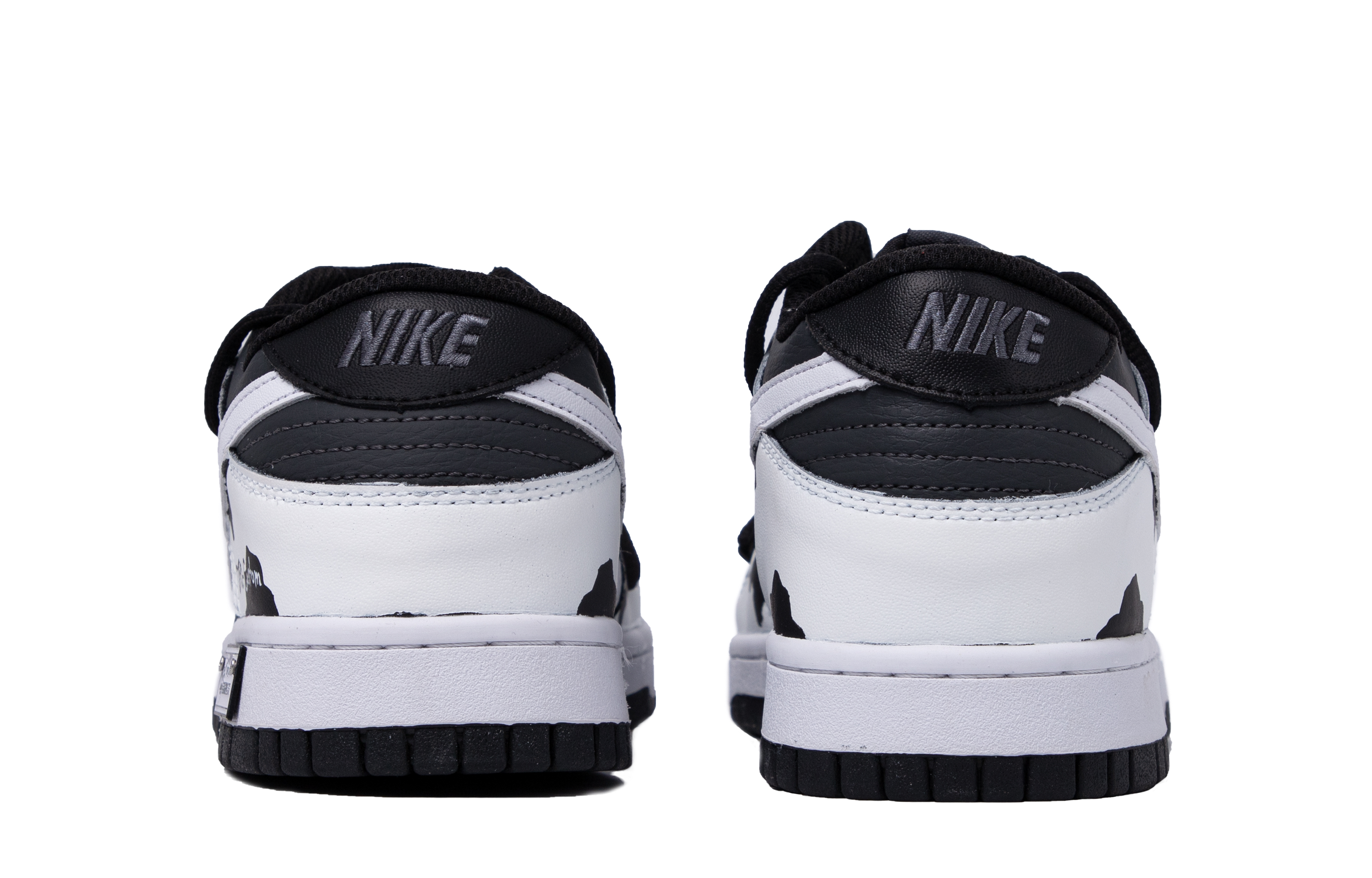 Shop [Custom Shoes] Nike Custom Dunk Low 'Da Vinci Black White Cow Print'