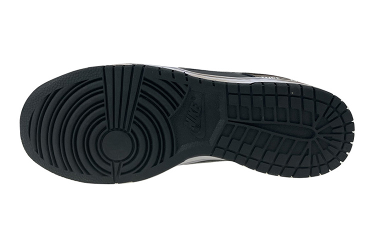 Details for 【定制球鞋】Nike Dunk Low 是在玩鞋 復古 做舊 機能 解構 金屬扣 笑臉 字母 線條 低幫 板鞋 GS 黑棕