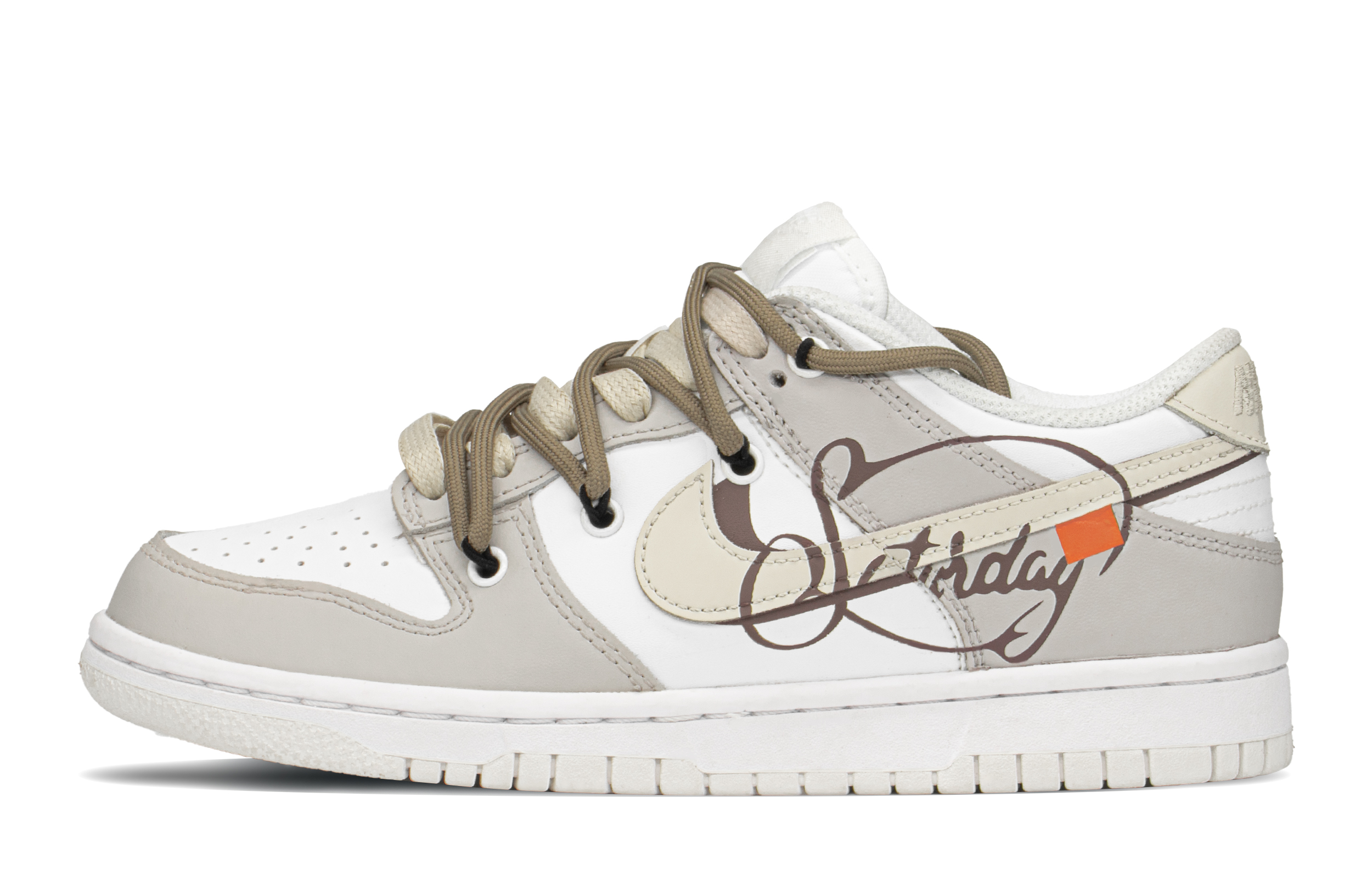 [Custom Shoes] Nike Custom Low 'Khaki White'