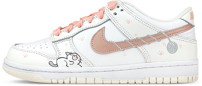 custom-shoes-nike-custom-low-white-pink-cat-yarn