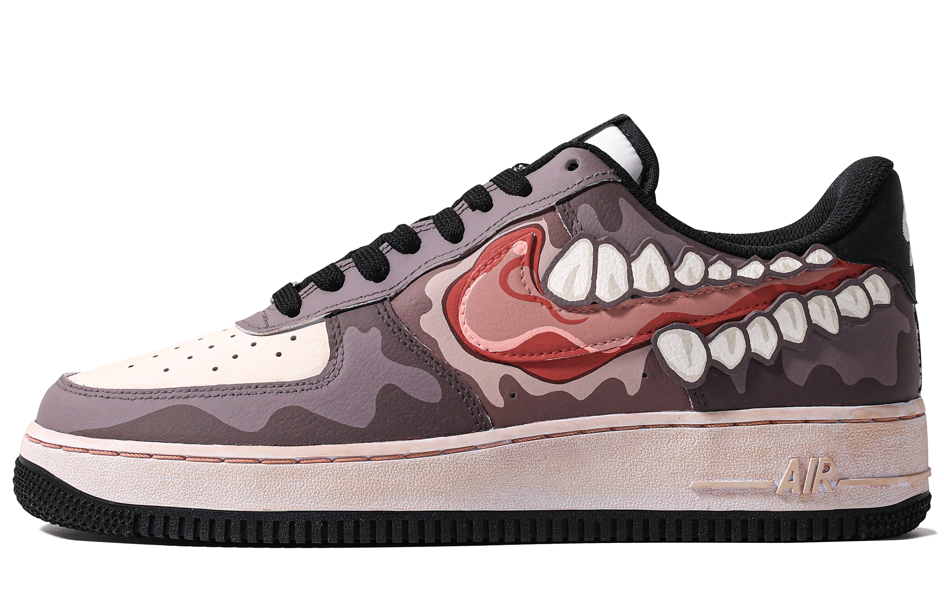 Buy 나이키 커스텀 AF1 '다빈치 크툴루' (블랙/퍼플/레드) DV1331-100(TeamM-女款帝江S-BOX)