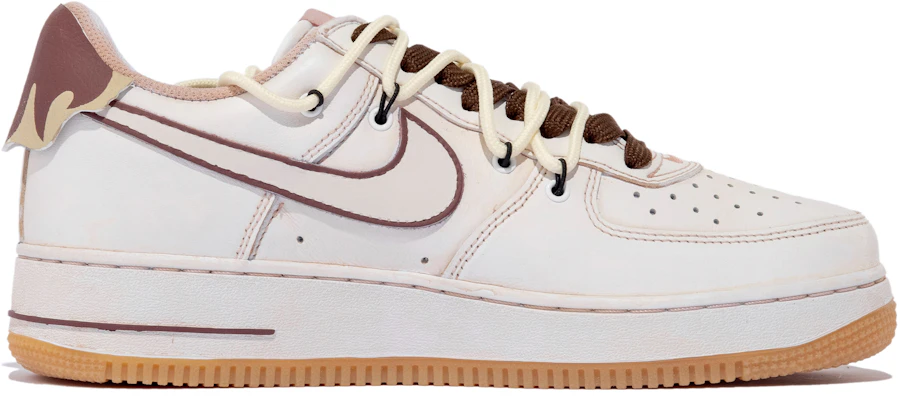 【定製球鞋】Nike Air Force 1 低筒 達文西定製 煙火年年xhzz 塗鴉字體 簡約 低幫 板鞋 男女同款 紅棕白 Order 【定製球鞋】Nike Air Force 1 低筒 達文西定製 煙火年年xhzz 塗鴉字體 簡約 低幫 板鞋 男女同款 紅棕白