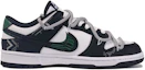 Buy 【訂製球鞋】Nike Dunk Low 達文西訂製 啟動程序 線條 潮流 簡約 百搭 日常 雙鞋帶 舒適 低筒 滑板鞋 男款 黑白綠