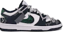 Order 【訂製球鞋】Nike Dunk Low 達文西訂製 啟動程序 線條 潮流 簡約 百搭 日常 雙鞋帶 舒適 低筒 滑板鞋 男款 黑白綠