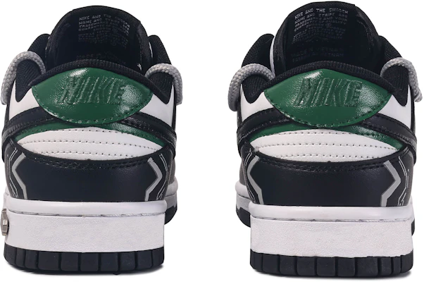 【訂製球鞋】Nike Dunk Low 達文西訂製 啟動程序 線條 潮流 簡約 百搭 日常 雙鞋帶 舒適 低筒 滑板鞋 男款 黑白綠 Shop 【訂製球鞋】Nike Dunk Low 達文西訂製 啟動程序 線條 潮流 簡約 百搭 日常 雙鞋帶 舒適 低筒 滑板鞋 男款 黑白綠