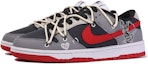Shop 【訂製球鞋】 Nike Dunk Low 達文西訂製 兔巴哥 塗鴉 愛心 簡約 百搭 低筒 板鞋 男女款 灰黑紅