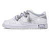 Buy 【定制球鞋】 Nike Dunk Low 達芬奇定制 簡約 高街 怪獸塗鴉 潮流 低幫 板鞋 GS 黑白灰