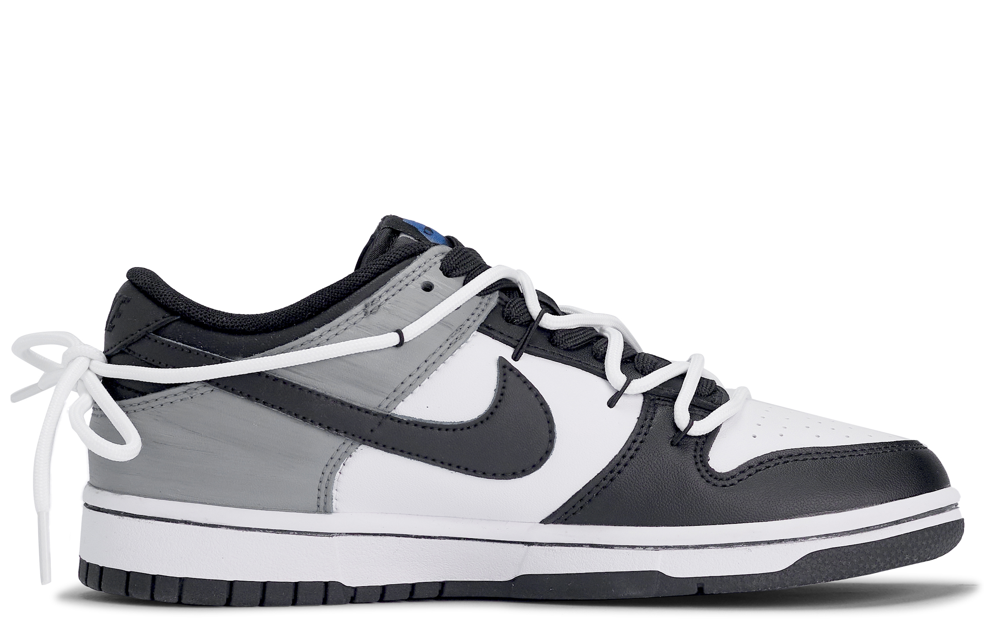 Lookbook [Custom Shoes] Nike Custom x Dunk Low 'Da Vinci Graffiti Black Grey'