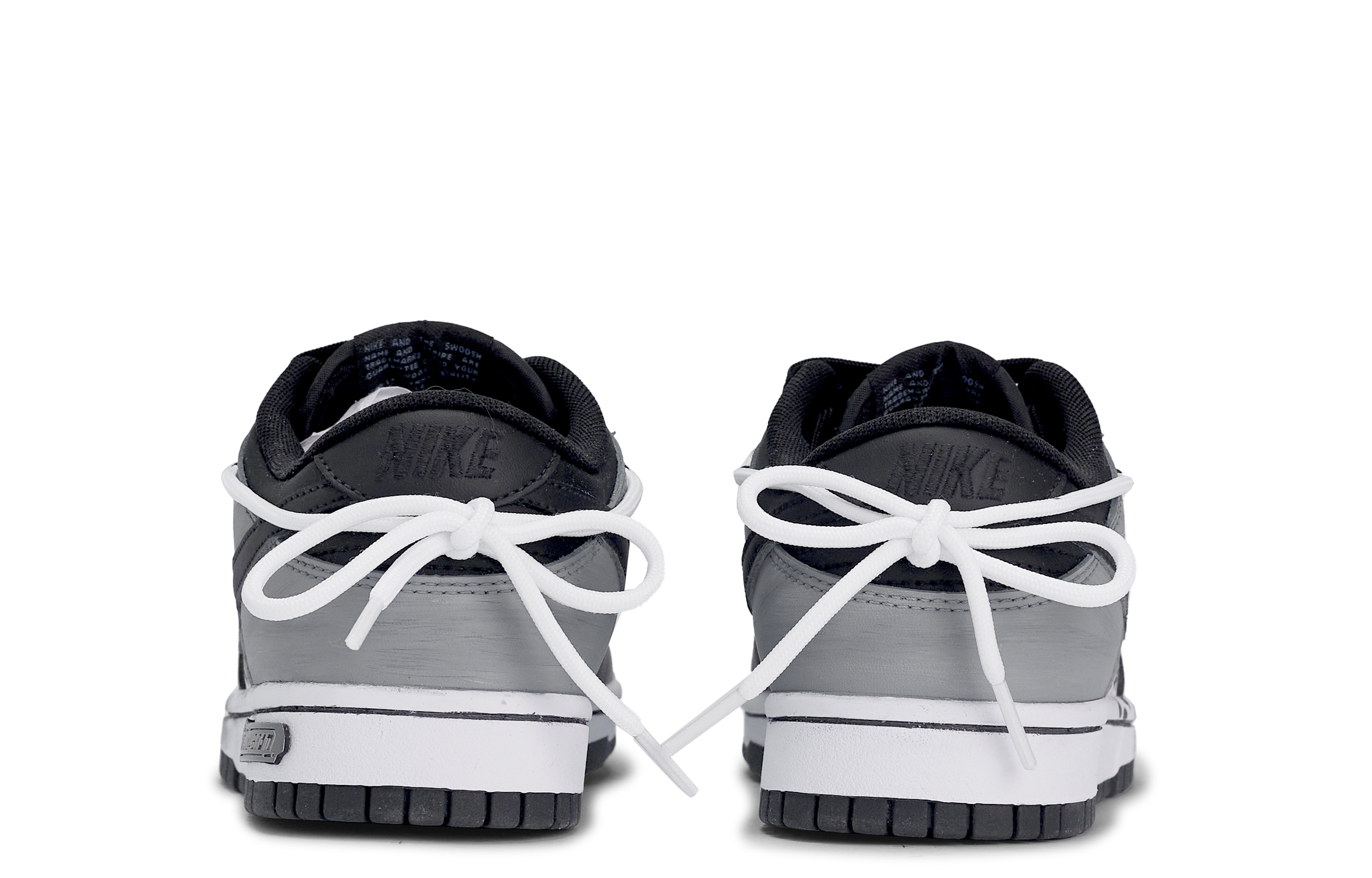 Purchase [Custom Shoes] Nike Custom x Dunk Low 'Da Vinci Graffiti Black Grey'