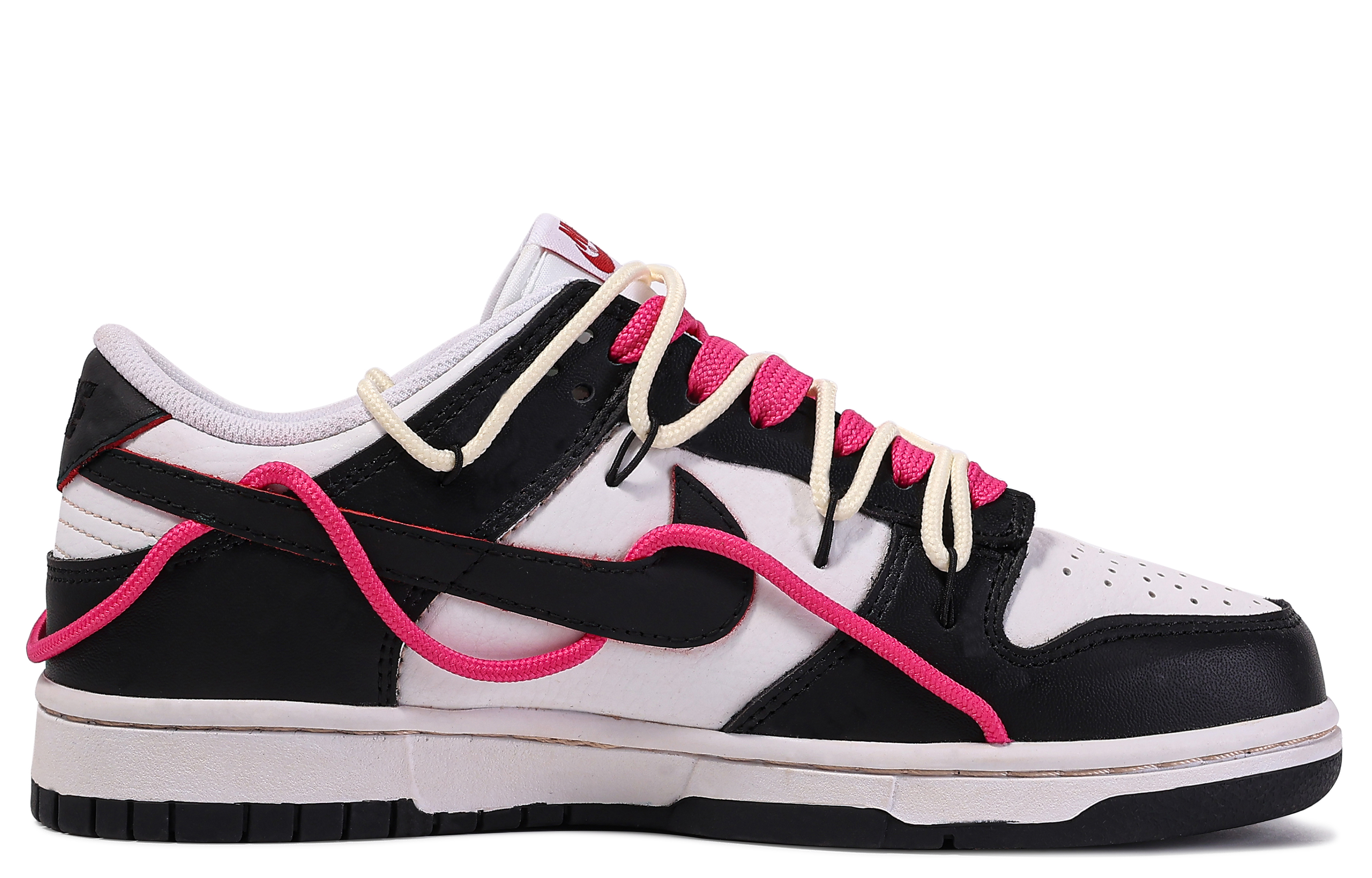 [Custom Shoes] Nike Custom Dunk Low 'Da Vinci Mechanical Ghost Hand Black-Pink' 圖 2