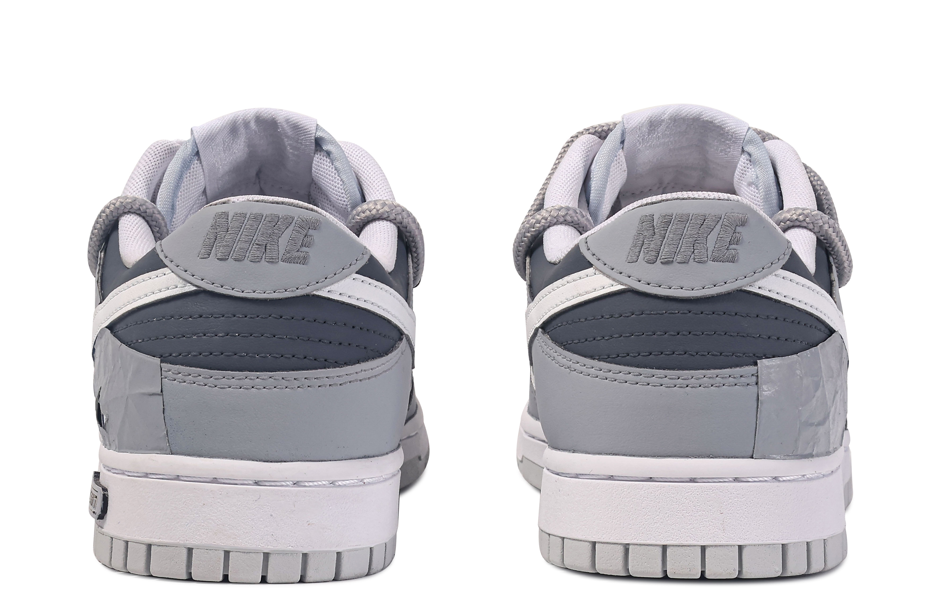 Purchase [Kasut Tersuai] Nike Custom x Dunk Low 'Da Vinci Moebius Kelabu Putih' DV0831-101(TeamM-莫比乌斯)