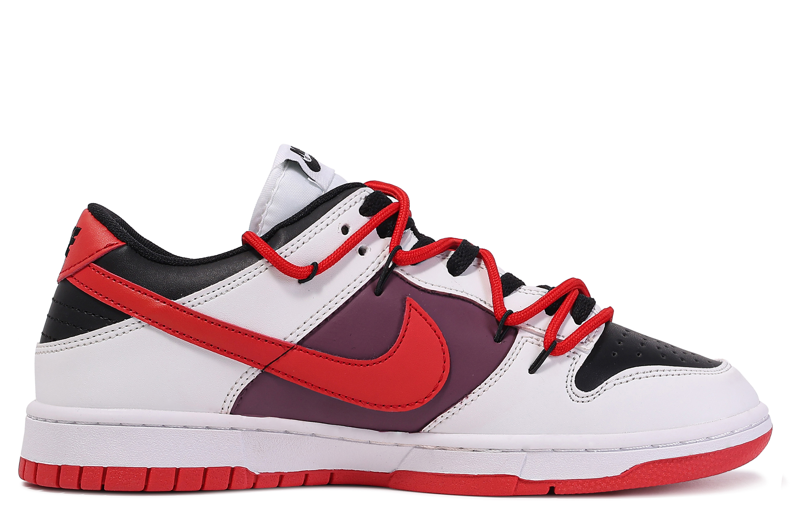 Order 【定製球鞋】 Nike Dunk Low 達文西定製 龐克塗鴉 塗鴉 線條 簡約 任意搭配 低筒 滑板鞋 男女款式 紅白黑