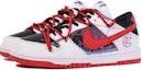 Shop 【定製球鞋】 Nike Dunk Low 達文西定製 龐克塗鴉 塗鴉 線條 簡約 任意搭配 低筒 滑板鞋 男女款式 紅白黑