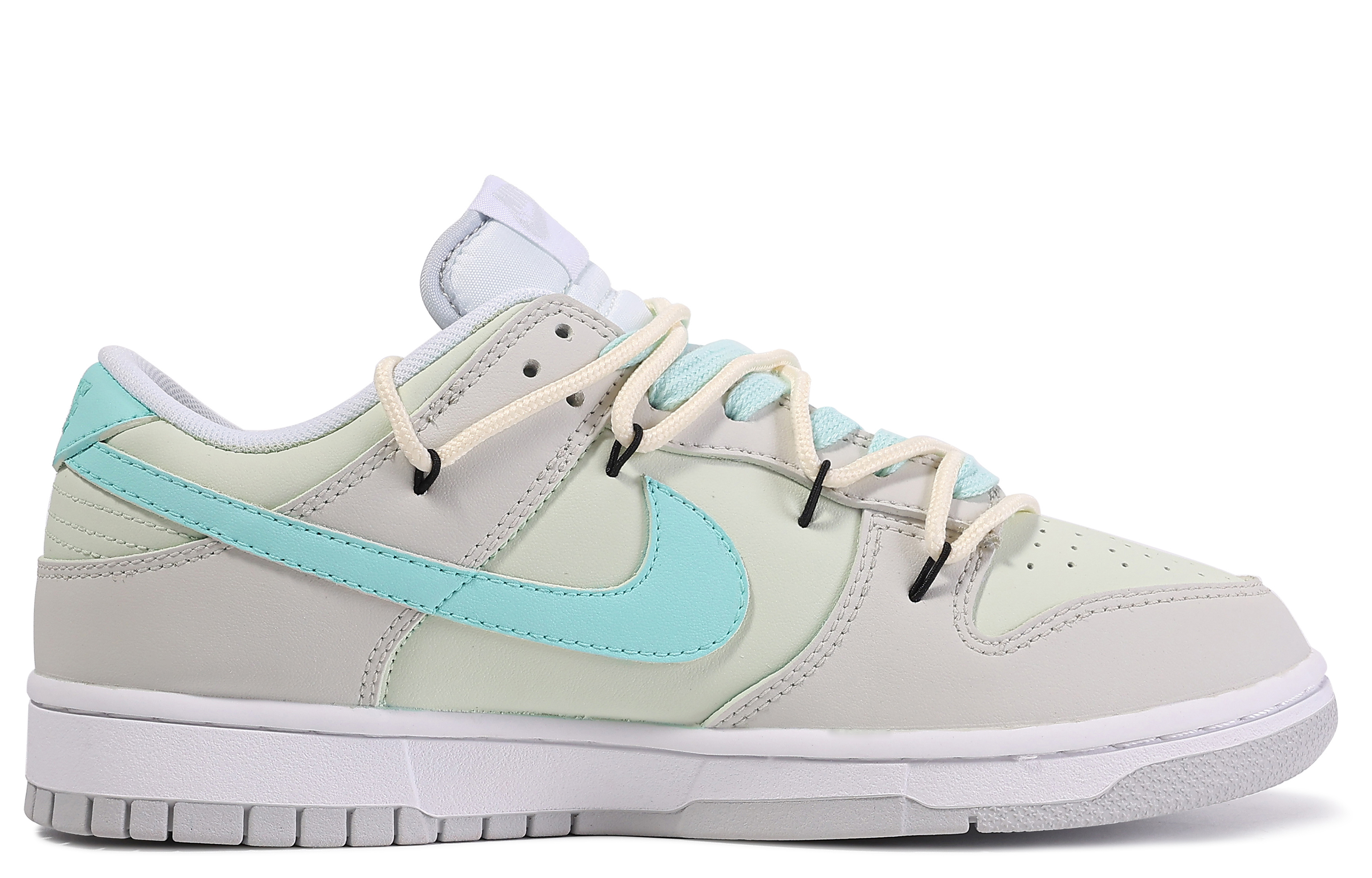 Order 【定製球鞋】Nike Dunk Low 達文西定製 禮盒 海鹽冰淇淋 塗鴉 簡約 百搭 舒適 耐磨輕便防滑 低筒 板鞋 GS 灰藍