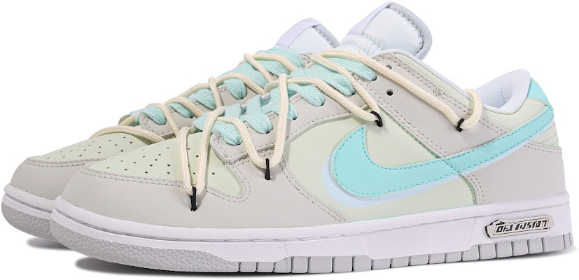 【定製球鞋】Nike Dunk Low 達文西定製 禮盒 海鹽冰淇淋 塗鴉 簡約 百搭 舒適 耐磨輕便防滑 低筒 板鞋 GS 灰藍 Shop 【定製球鞋】Nike Dunk Low 達文西定製 禮盒 海鹽冰淇淋 塗鴉 簡約 百搭 舒適 耐磨輕便防滑 低筒 板鞋 GS 灰藍