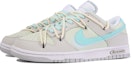 Shop 【定製球鞋】Nike Dunk Low 達文西定製 禮盒 海鹽冰淇淋 塗鴉 簡約 百搭 舒適 耐磨輕便防滑 低筒 板鞋 GS 灰藍